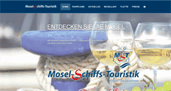 Desktop Screenshot of mosel-personenschifffahrt.de